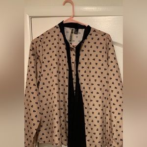 Hello kitty forever coco cat blouse NWOT